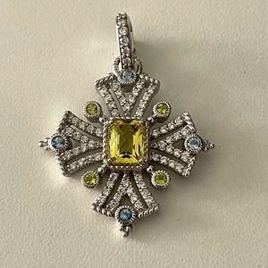 Judith Ripka Maltese cross enhancer